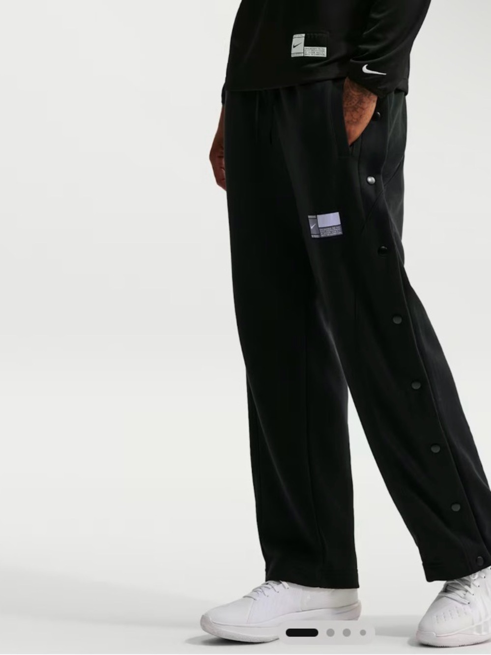 Nike Fleece Tear-Away Basketball pants